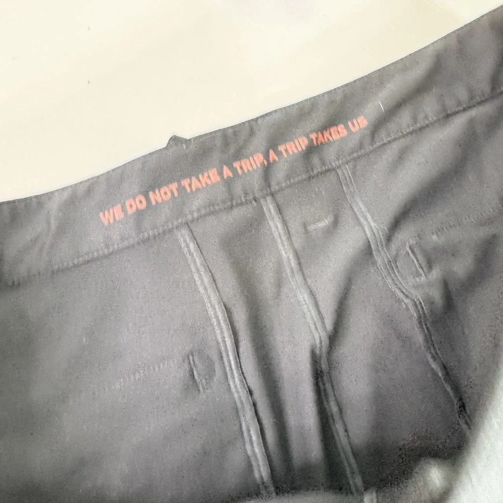 Rhone Pants Mens 34‎ Black Performance Stretch Straight Leg Travel Workwear